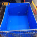 Large stackable steel storage container cage for sale